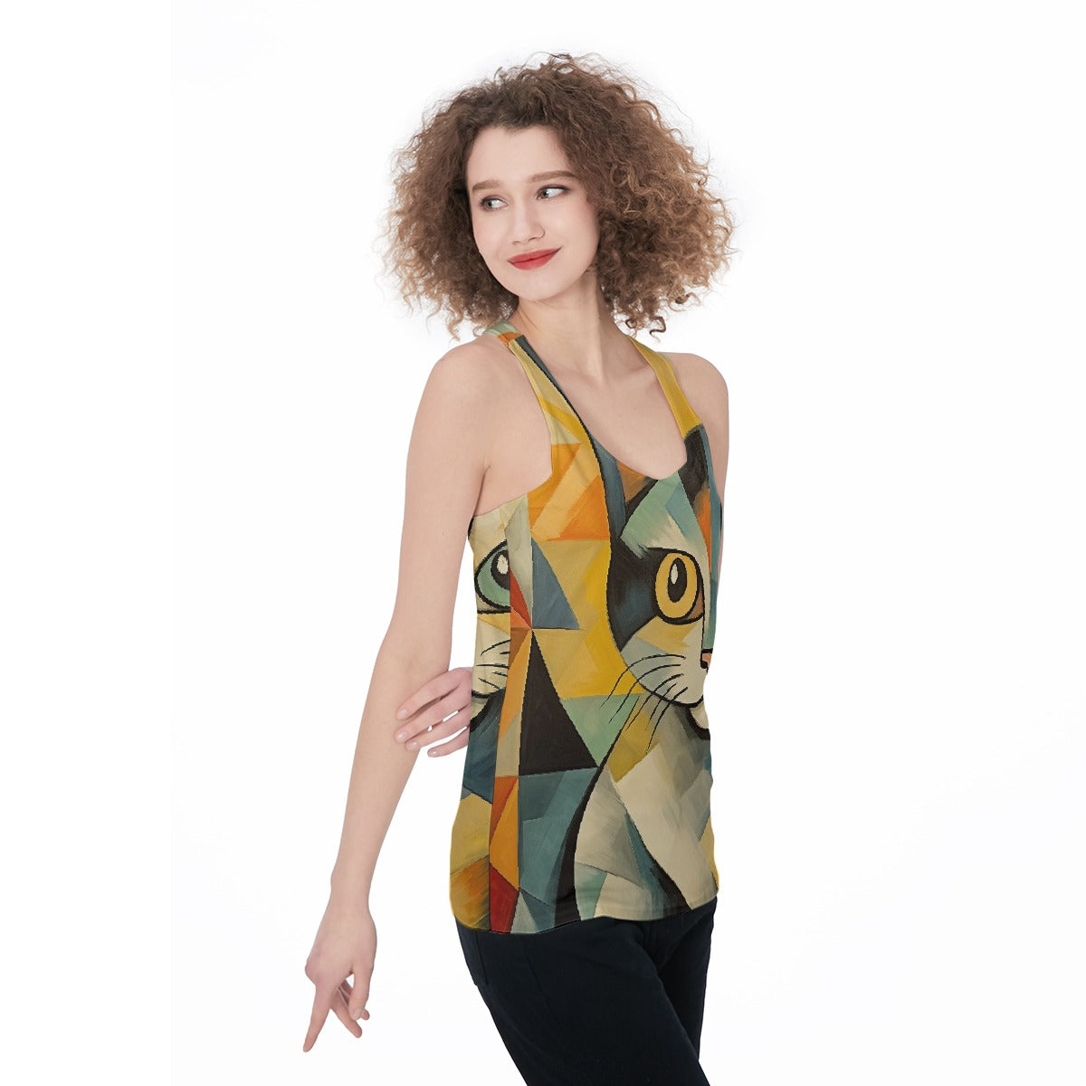 All-Over Print Women's Racerback Tank Top