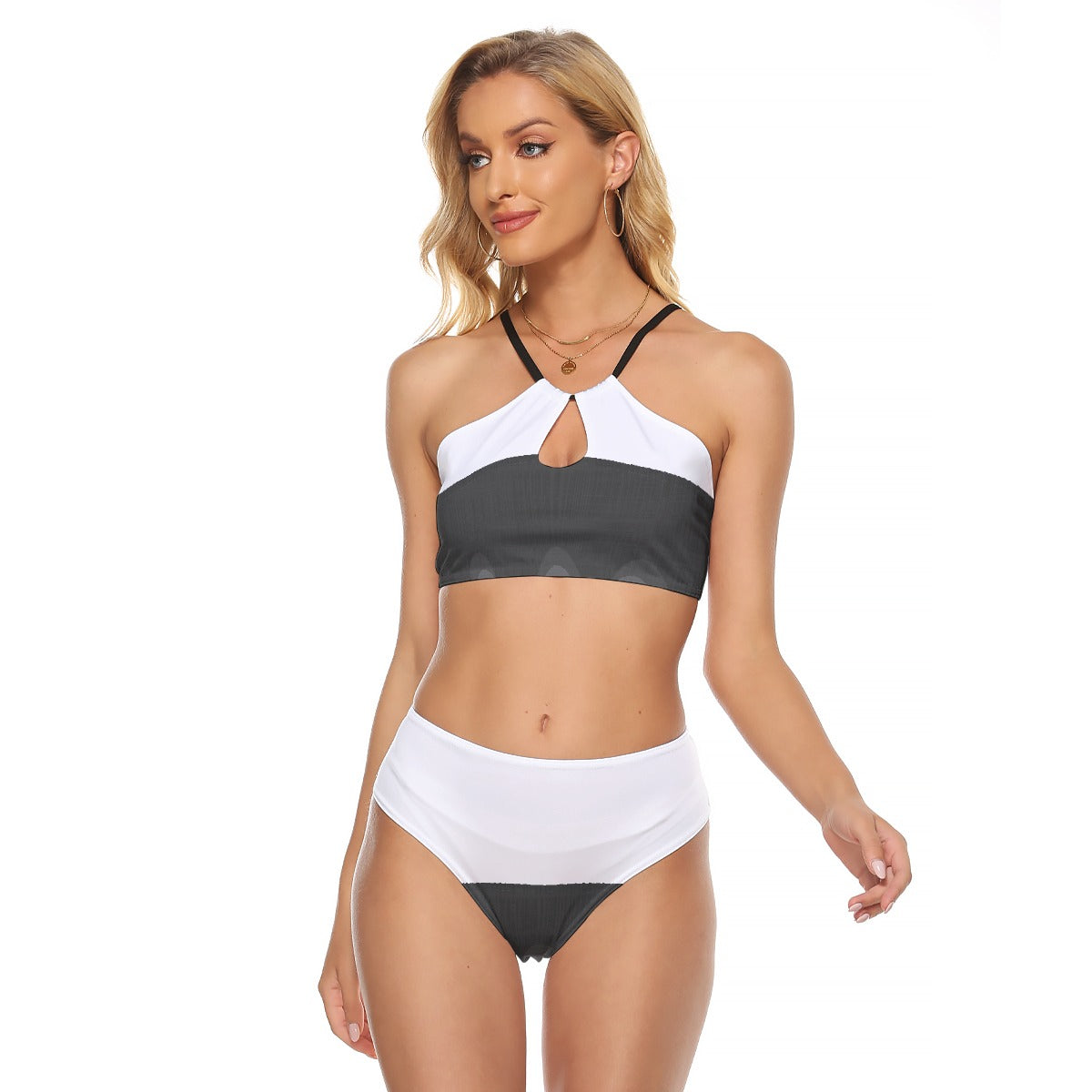 All-Over Print Women's Cami Keyhole One-piece Swimsuit