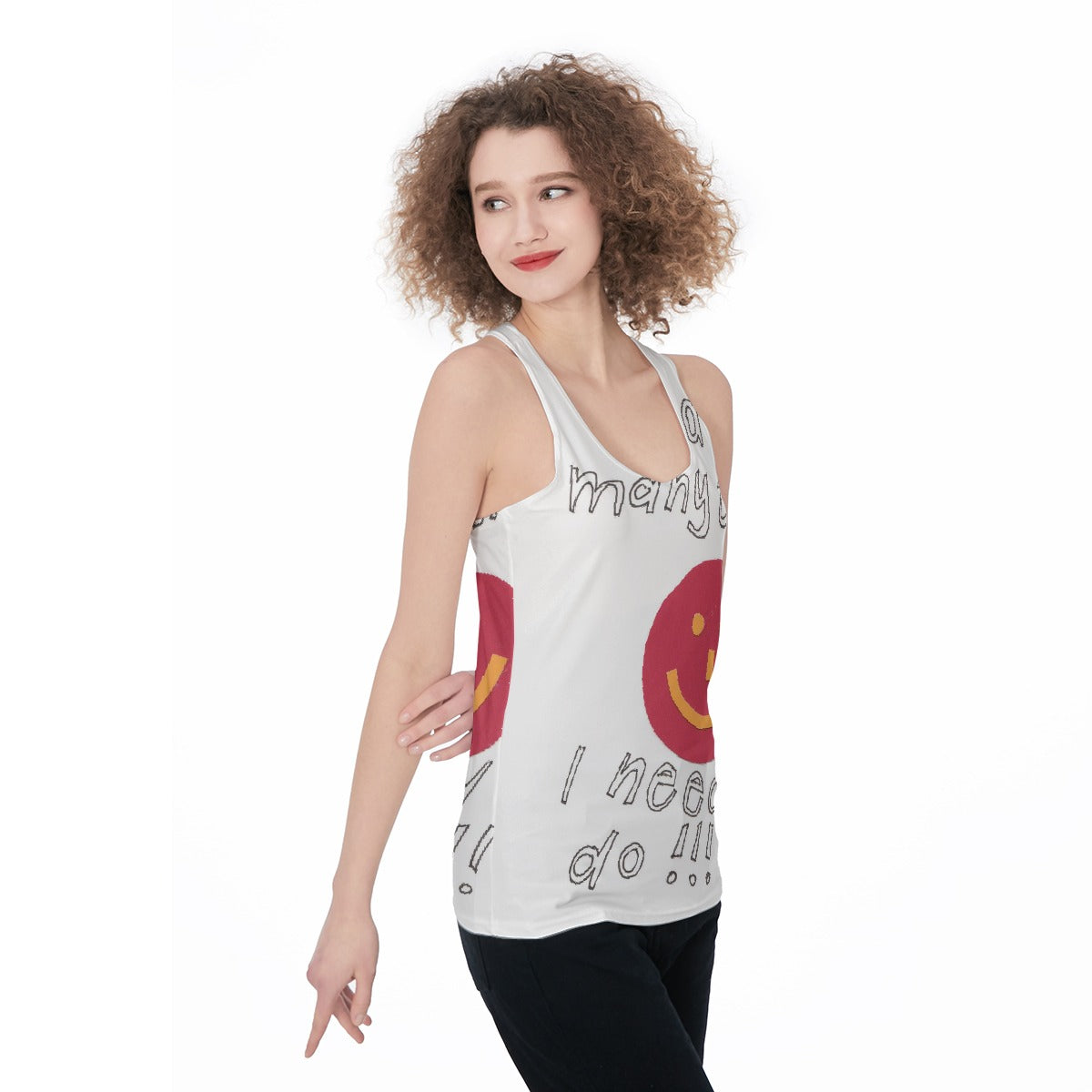 All-Over Print Women's Racerback Tank Top
