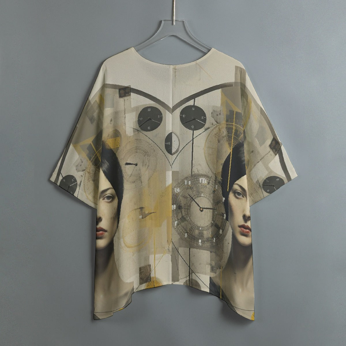 All-Over Print Women's Bat Sleeve Shirt