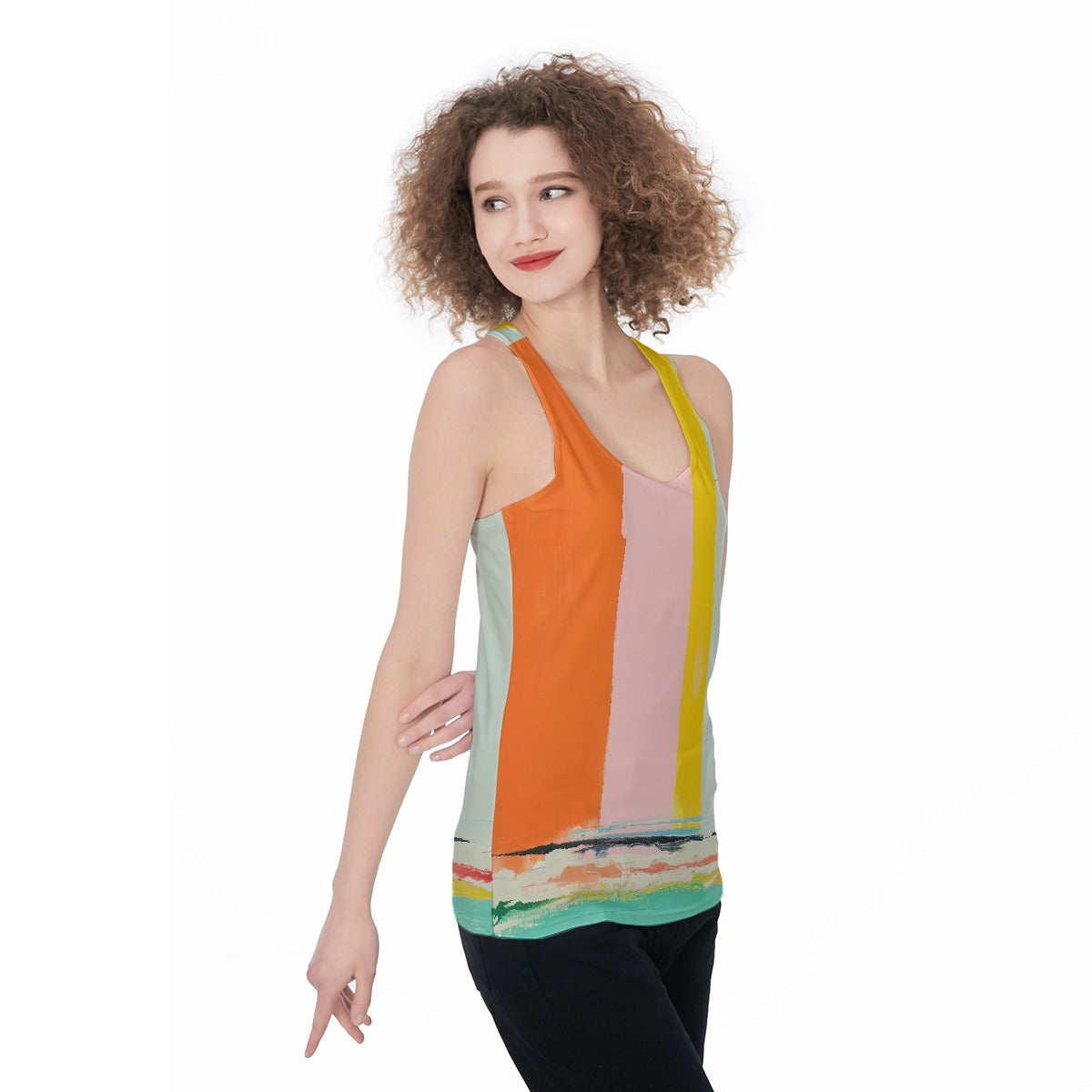 All-Over Print Women's Racerback Tank Top