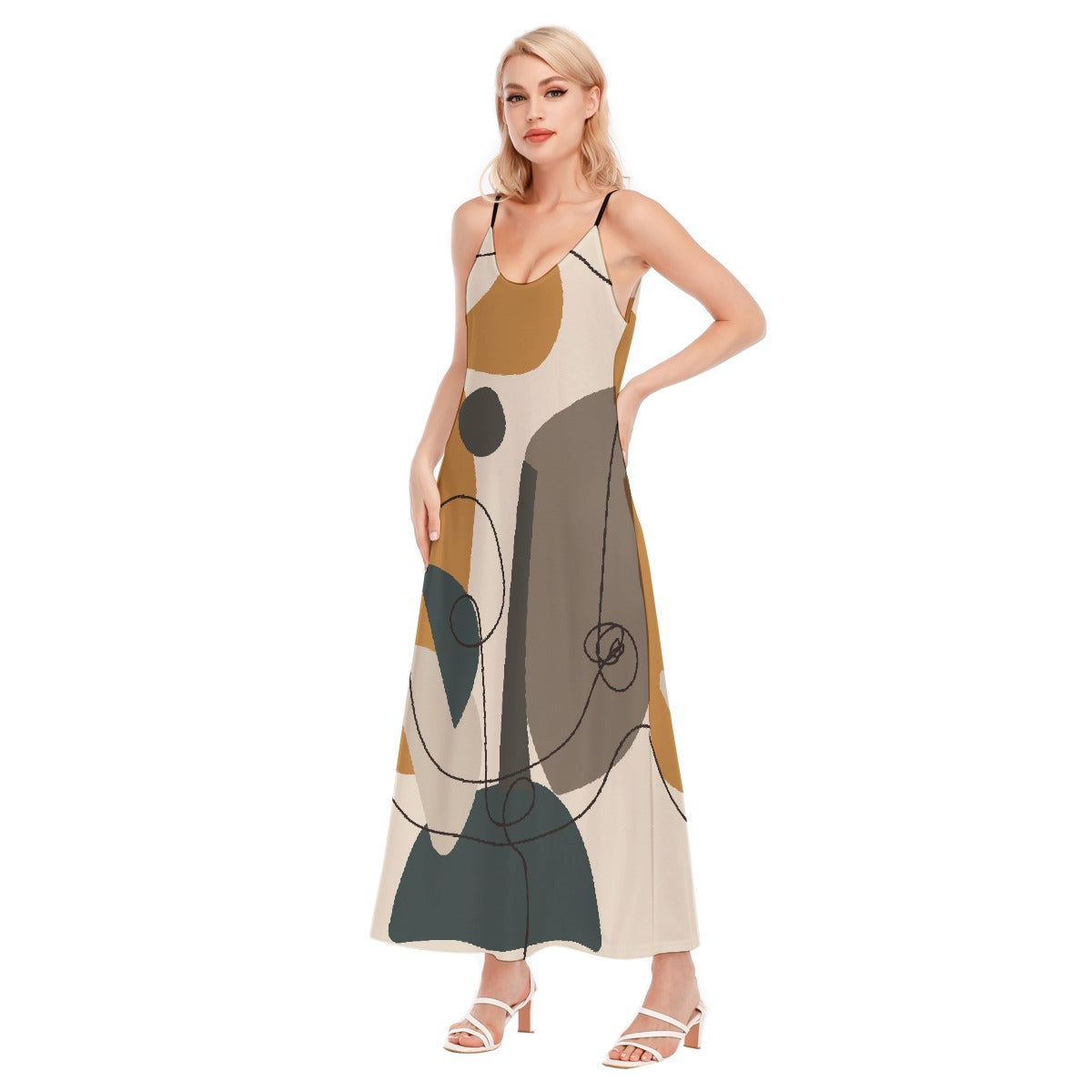 All-Over Print Women's Sling Dress