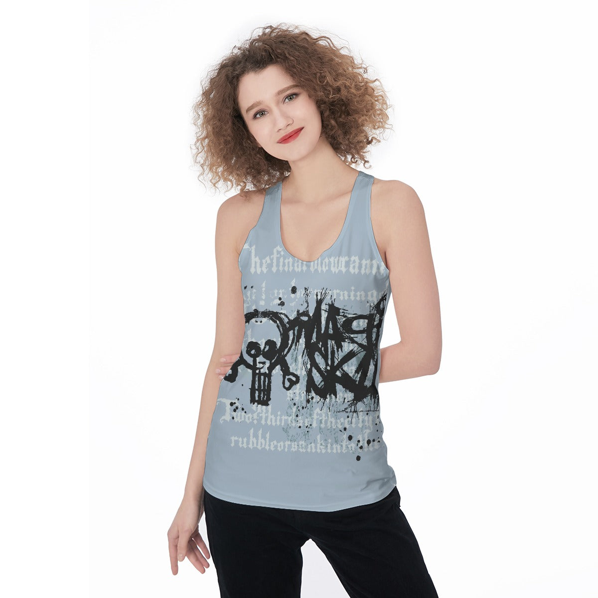 All-Over Print Women's Racerback Tank Top
