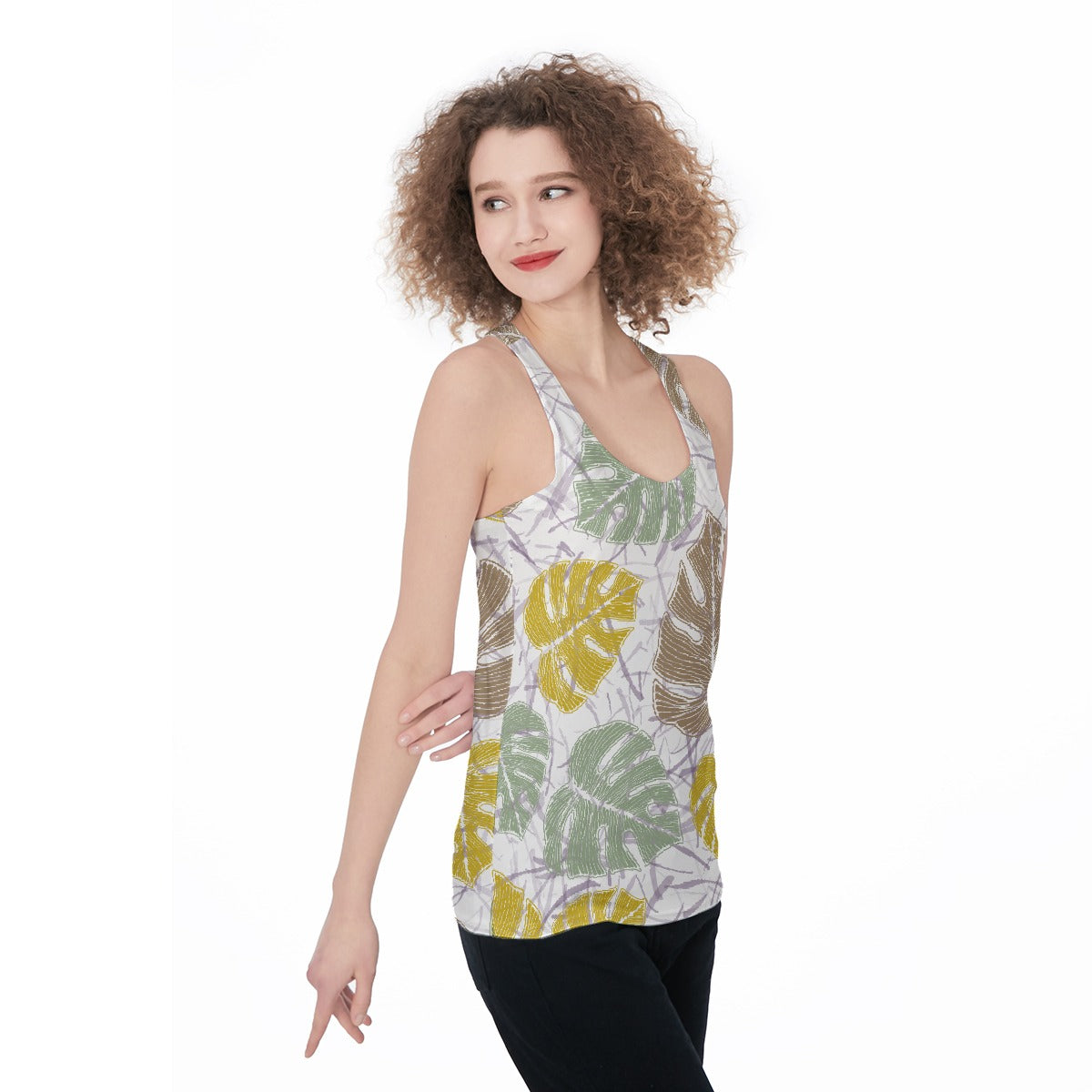 All-Over Print Women's Racerback Tank Top