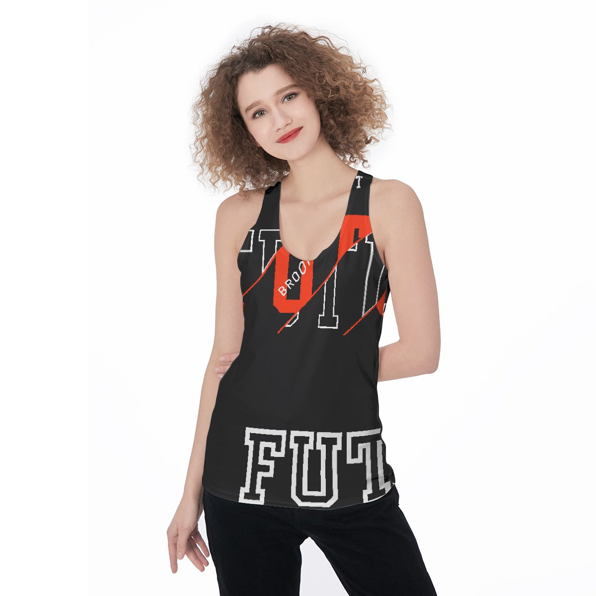 All-Over Print Women's Racerback Tank Top
