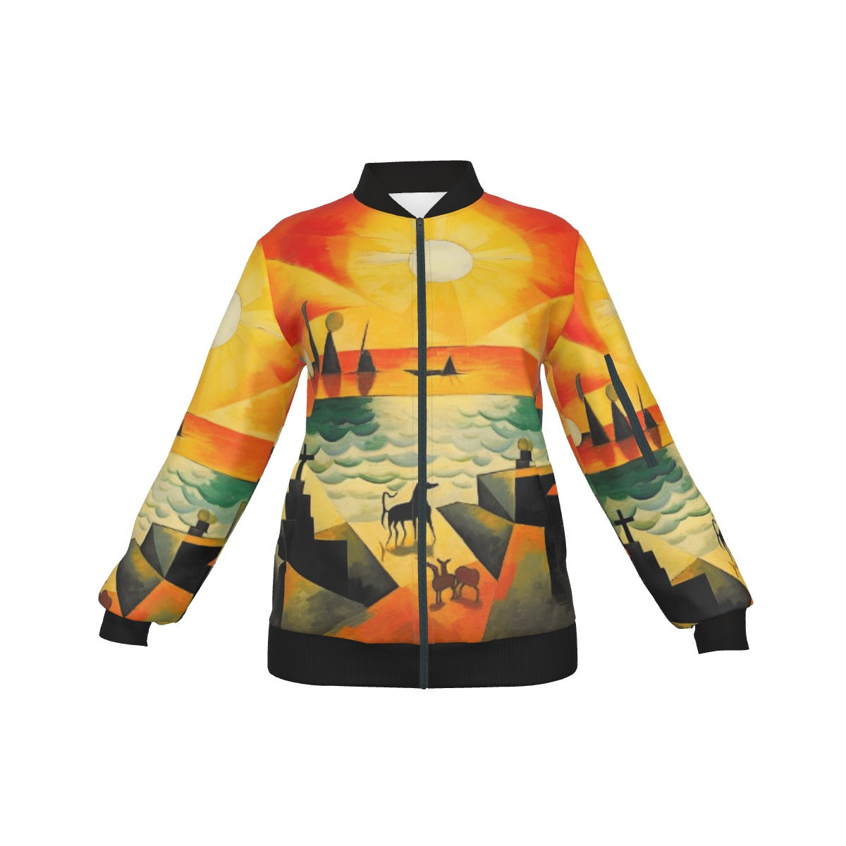 All-Over Print Women's Jacket