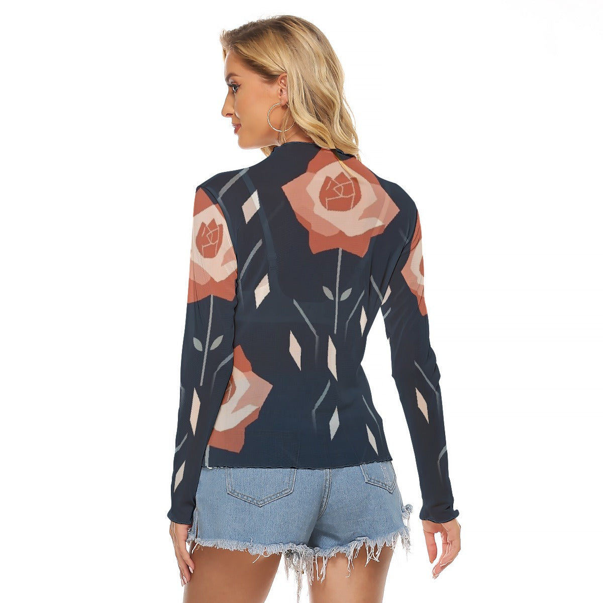 All-Over Print Women's Mesh T-shirt