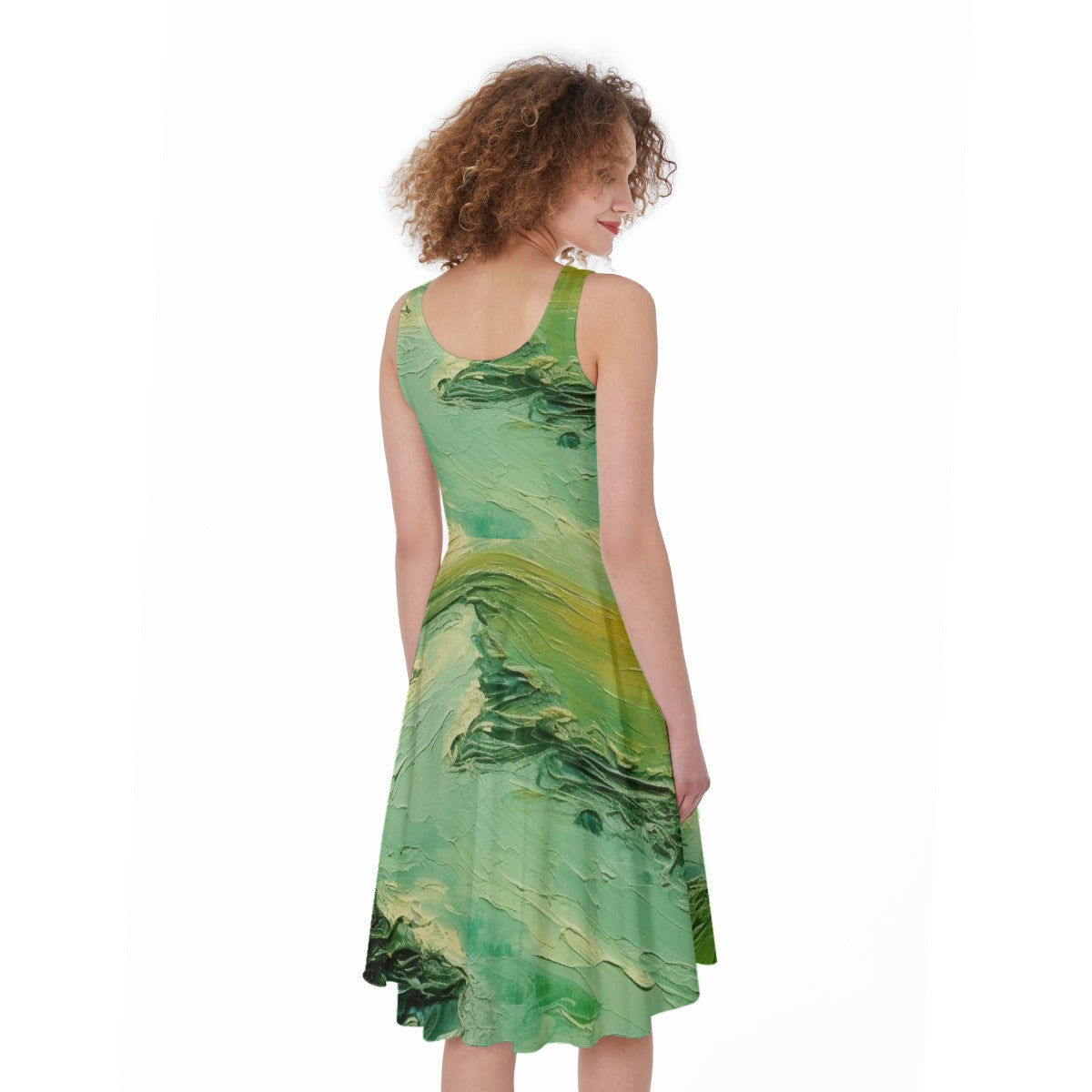 All-Over Print Women's Sleeveless Dress