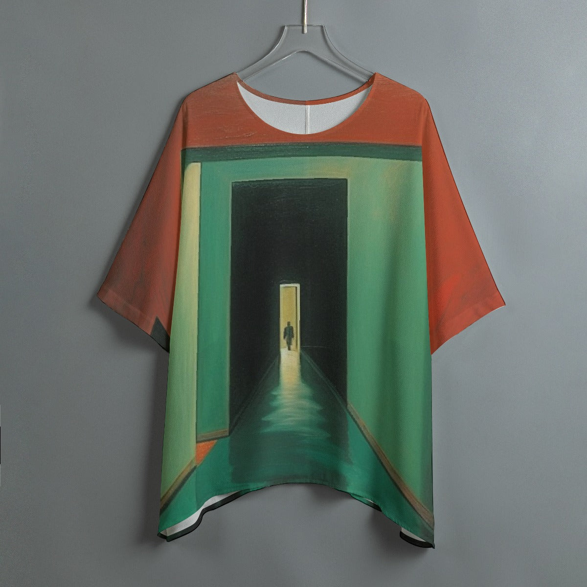 All-Over Print Women's Bat Sleeve Shirt