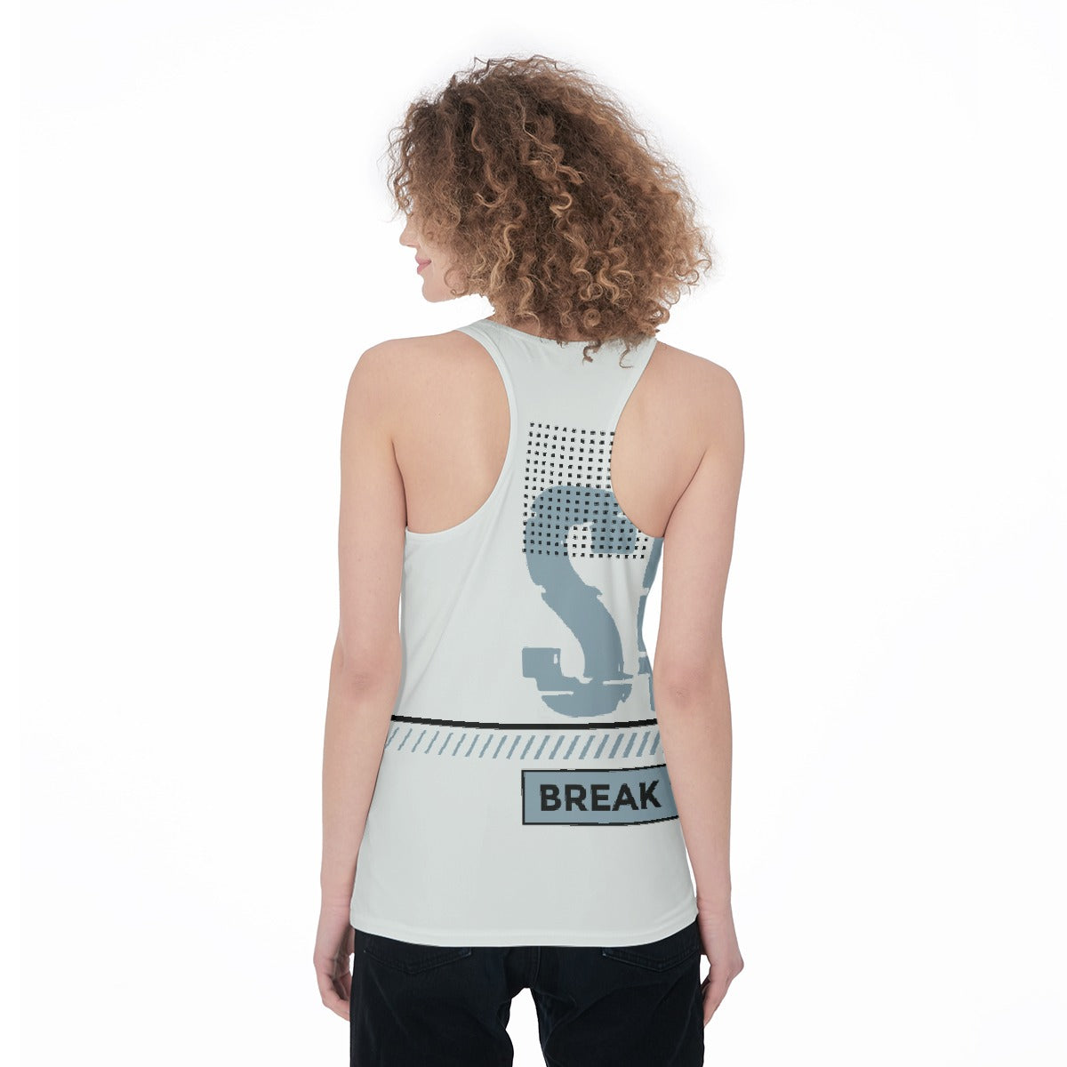 All-Over Print Women's Racerback Tank Top