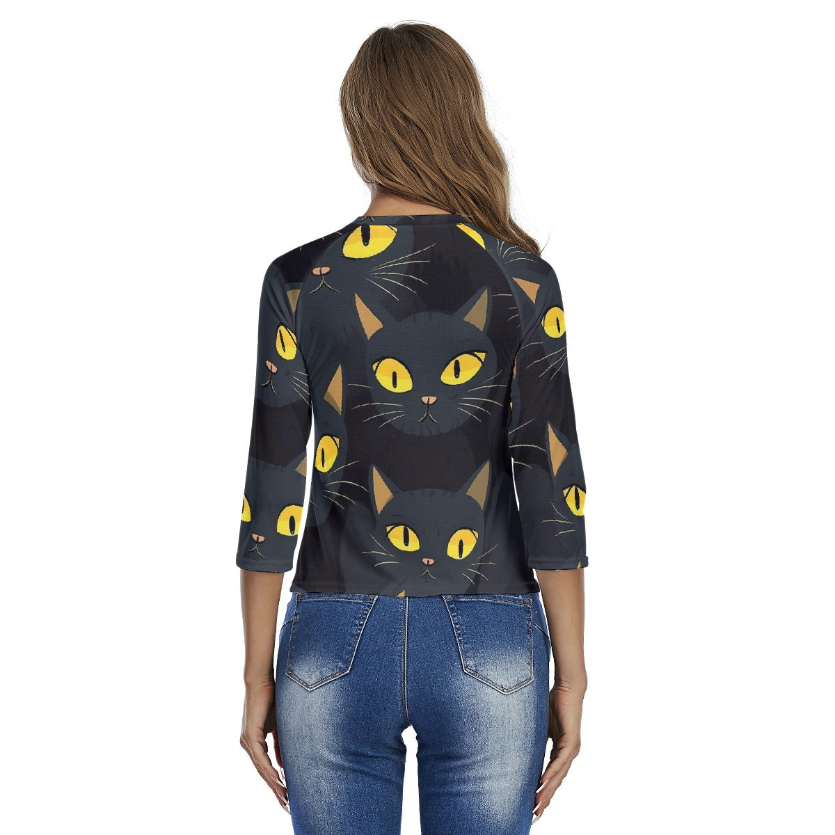 All-Over Print Women's Raglan Sleeves T-shirts