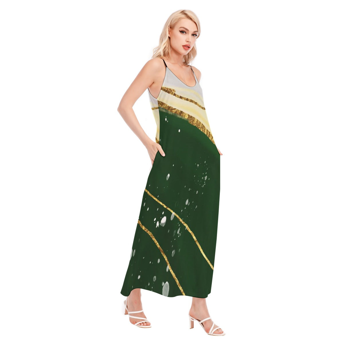 All-Over Print Women's Sling Dress