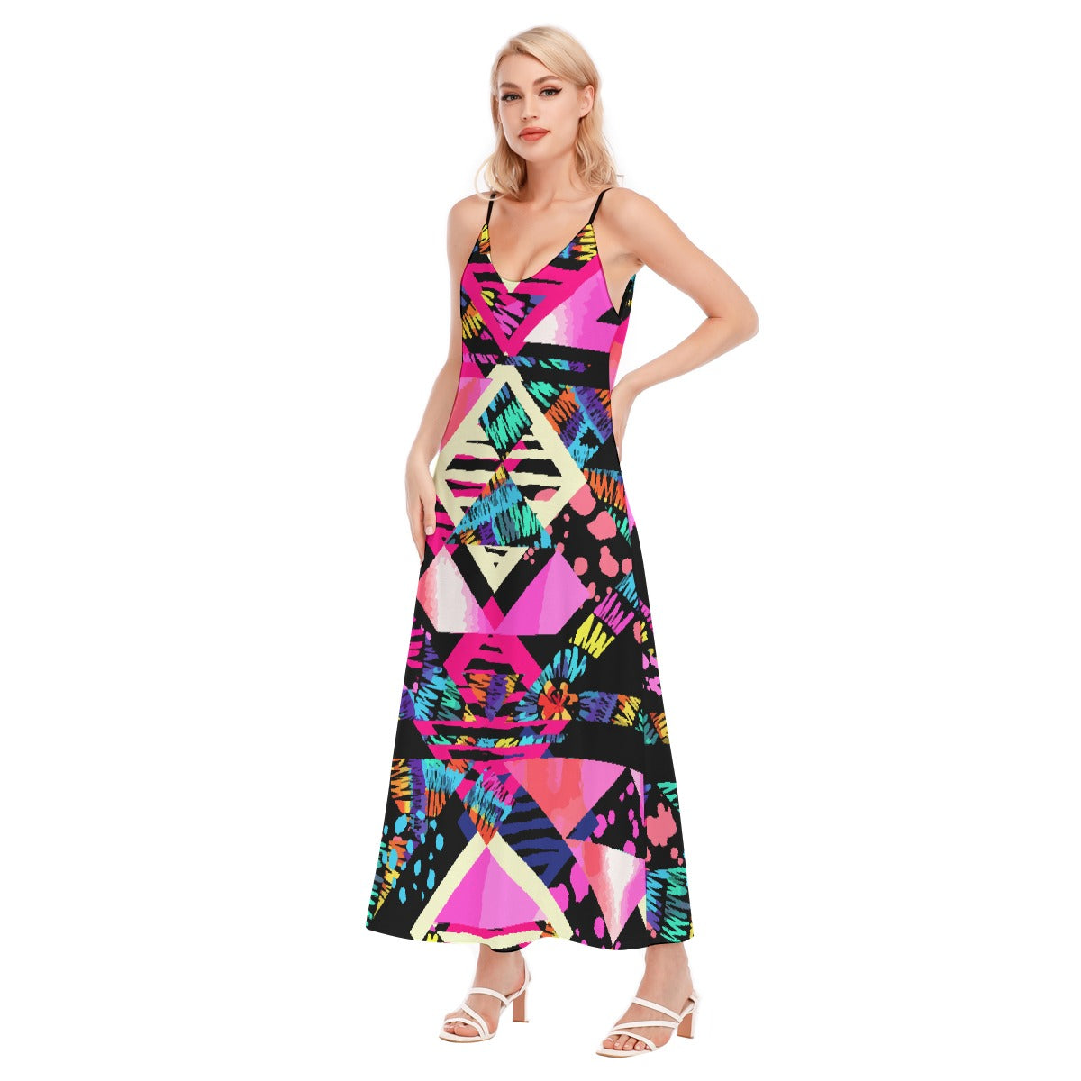 All-Over Print Women's Sling Dress