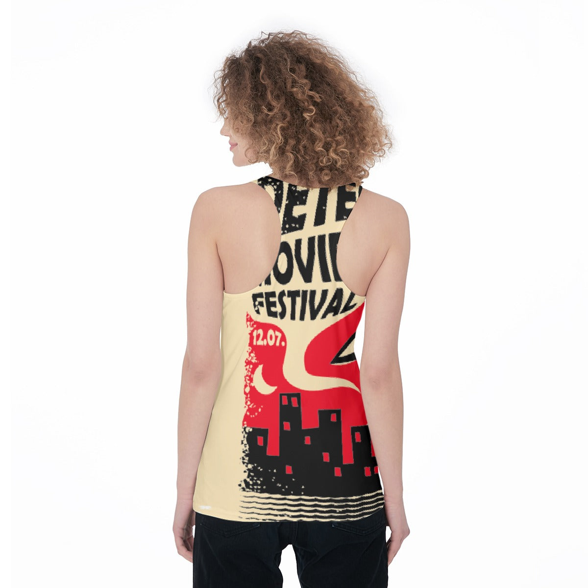 All-Over Print Women's Racerback Tank Top