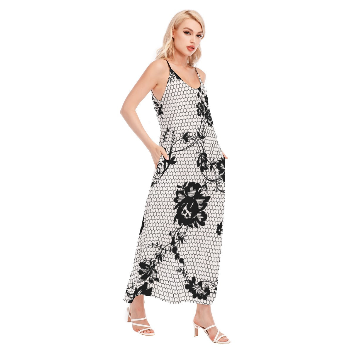 All-Over Print Women's Sling Dress