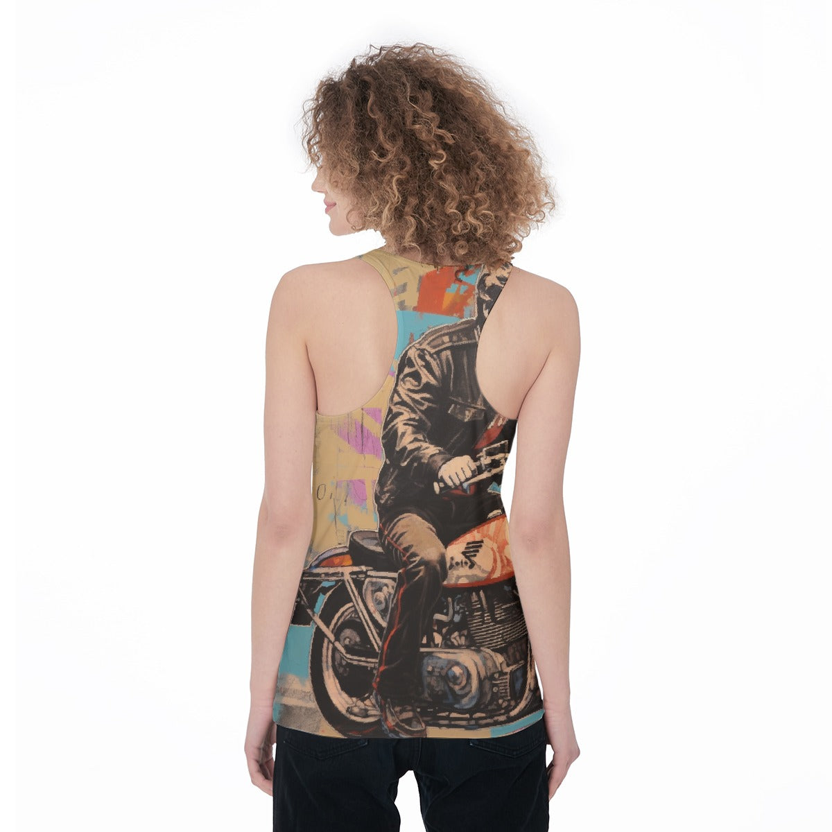 All-Over Print Women's Racerback Tank Top