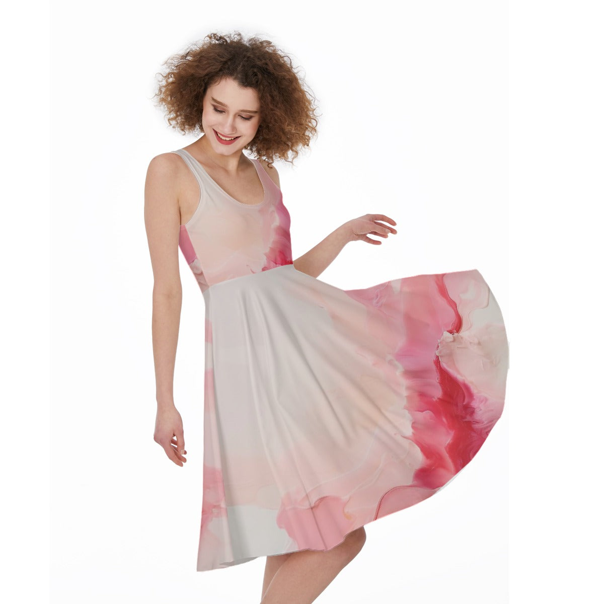 All-Over Print Women's Sleeveless Dress