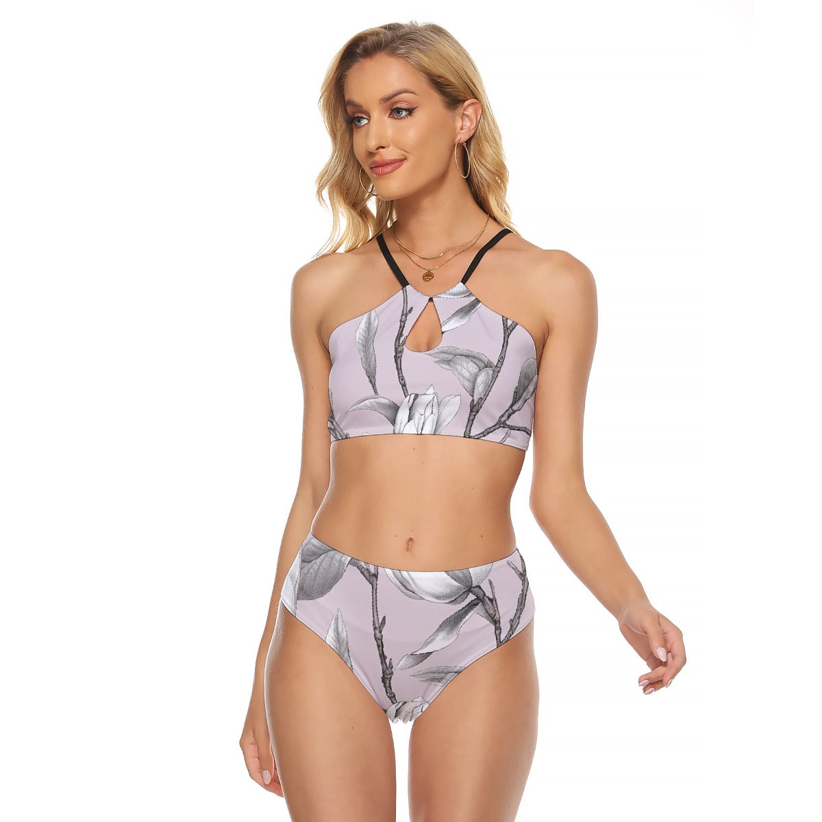 All-Over Print Women's Cami Keyhole One-piece Swimsuit