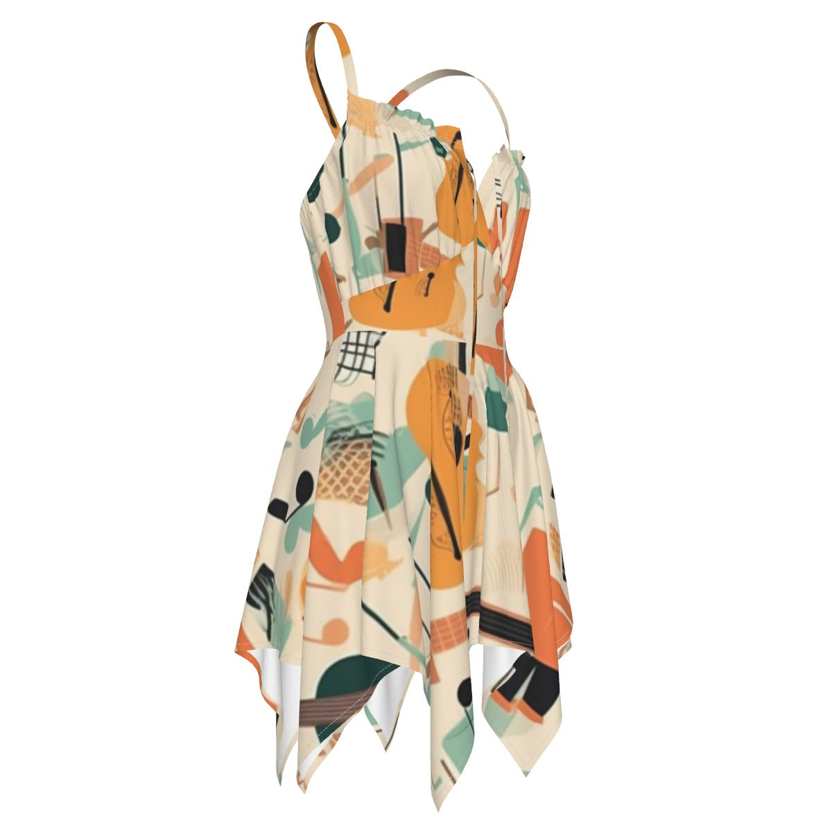All-Over Print Women's Slip Dress