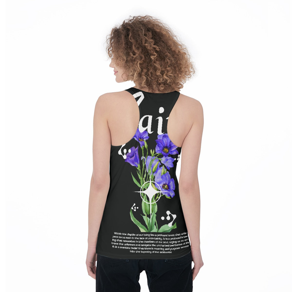 All-Over Print Women's Racerback Tank Top