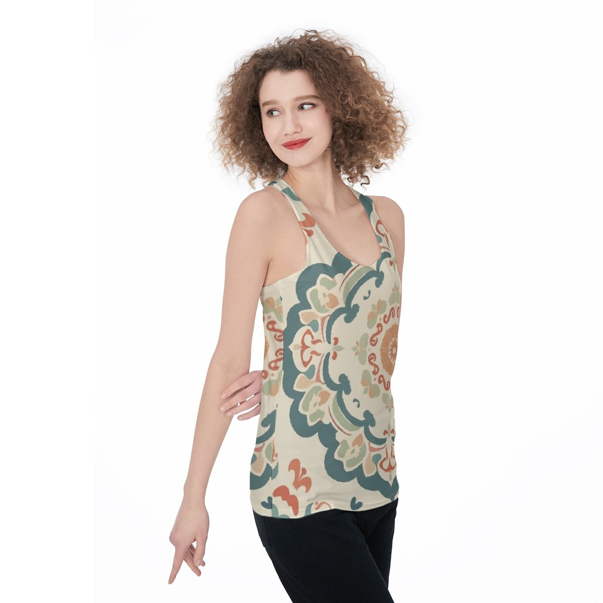 All-Over Print Women's Racerback Tank Top