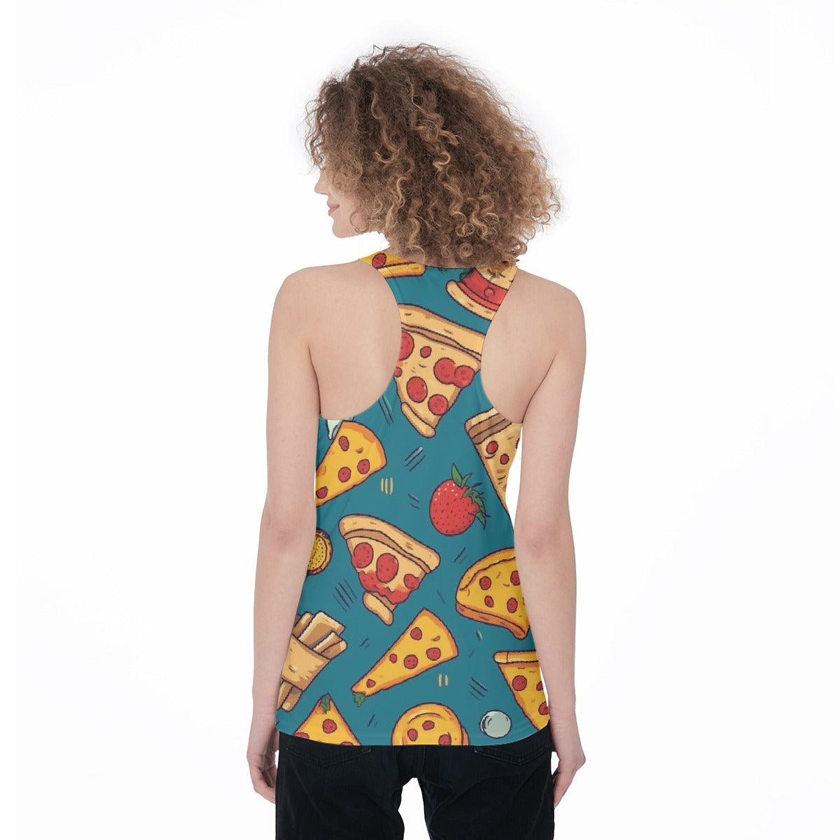 All-Over Print Women's Racerback Tank Top