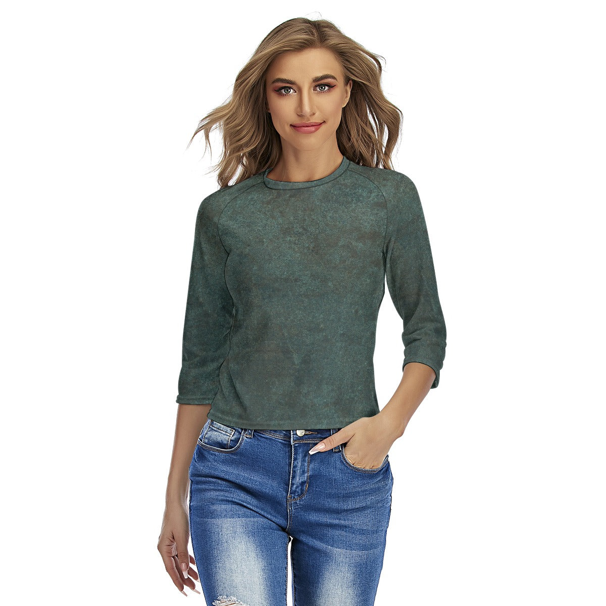 All-Over Print Women's Raglan Sleeves T-shirts