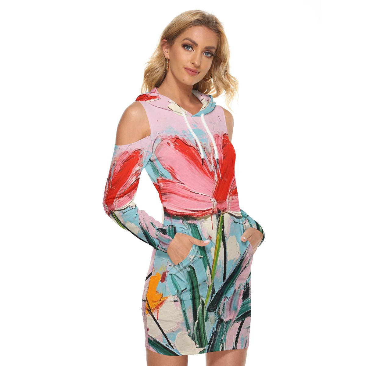 All-Over Print Women's Tight Dress