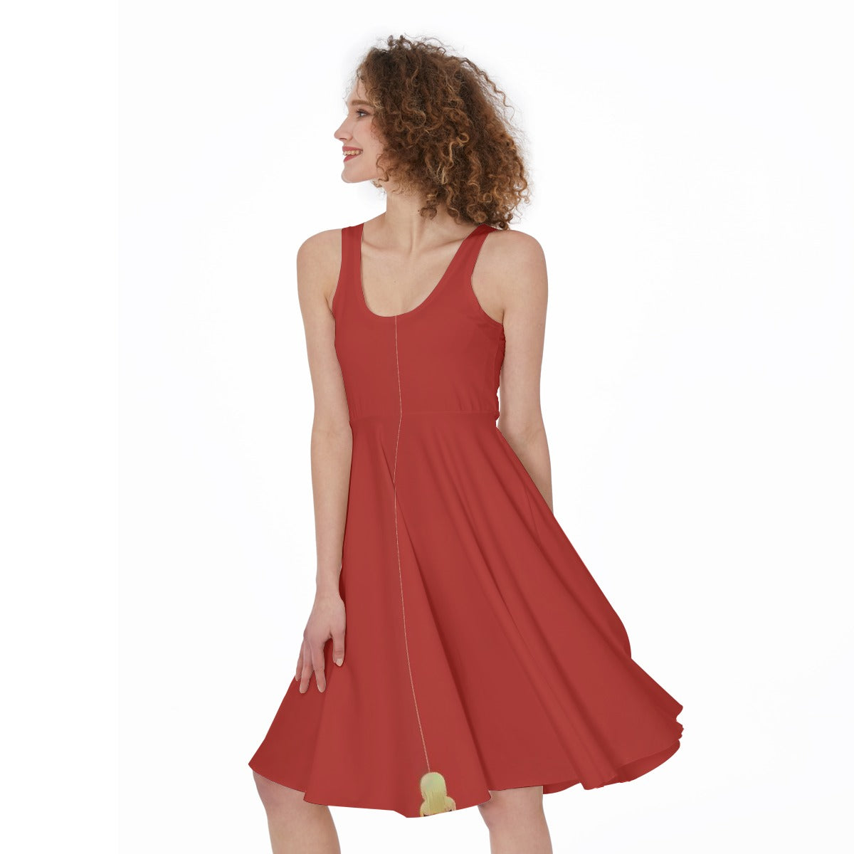 All-Over Print Women's Sleeveless Dress