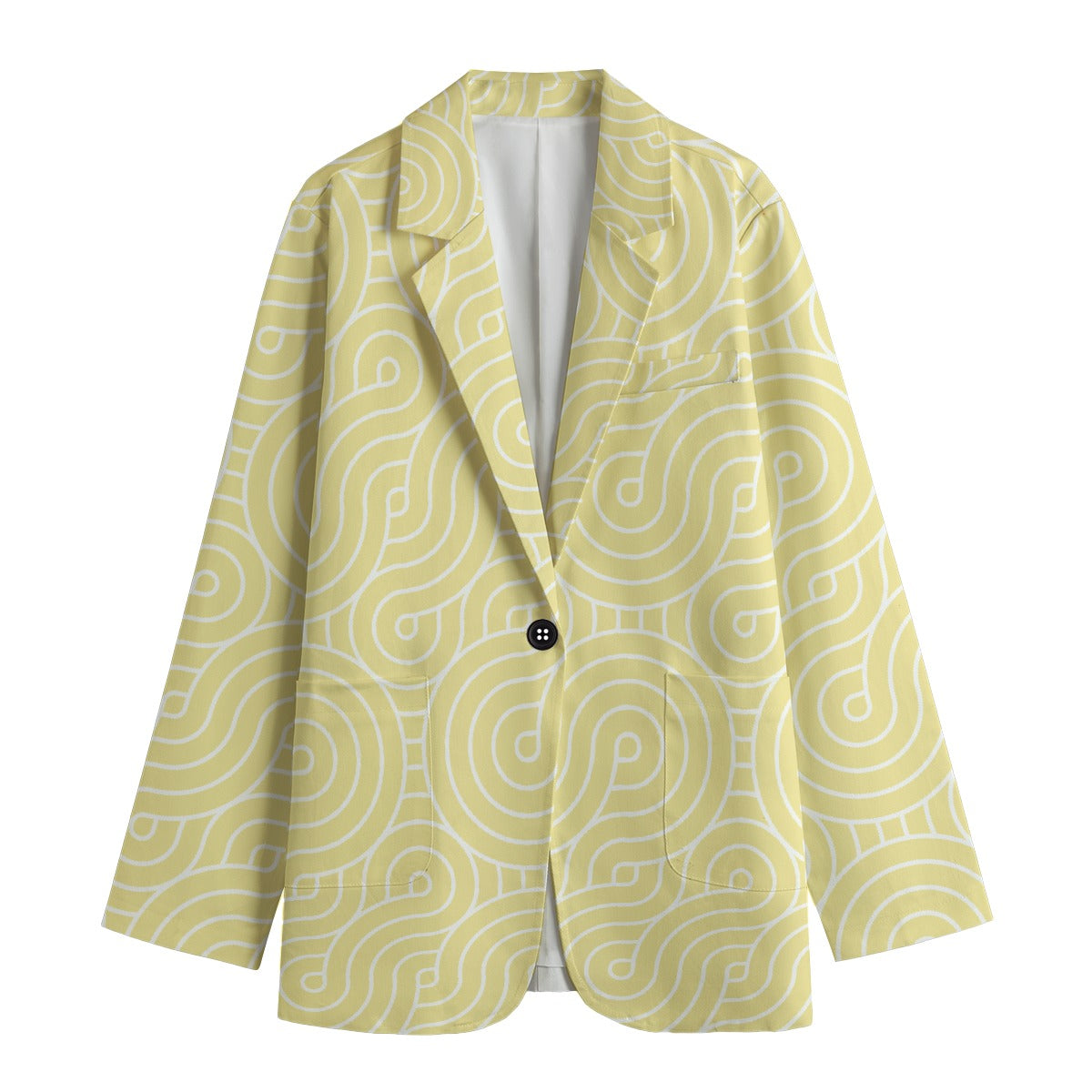 All-Over Print Women's Leisure Blazer