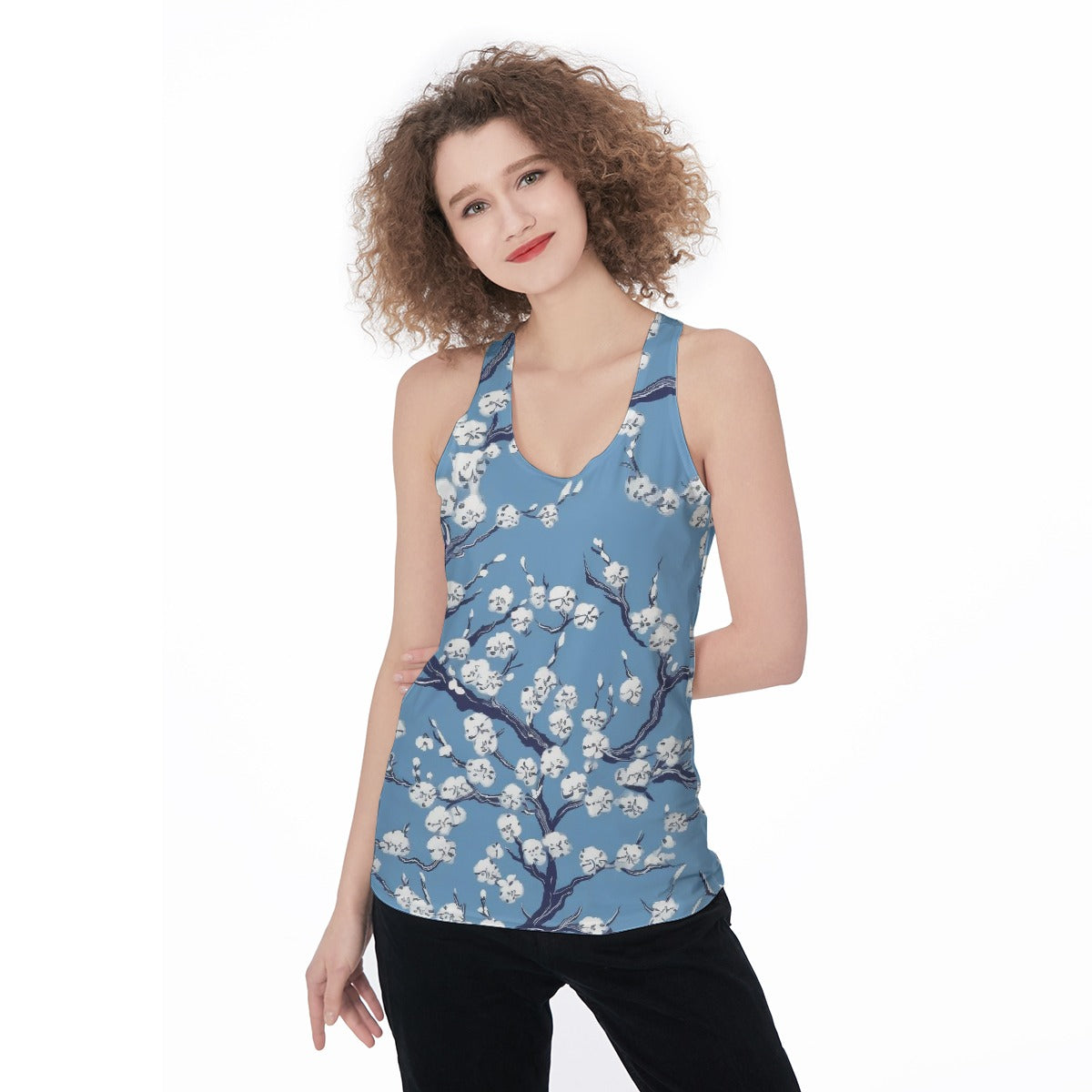All-Over Print Women's Racerback Tank Top
