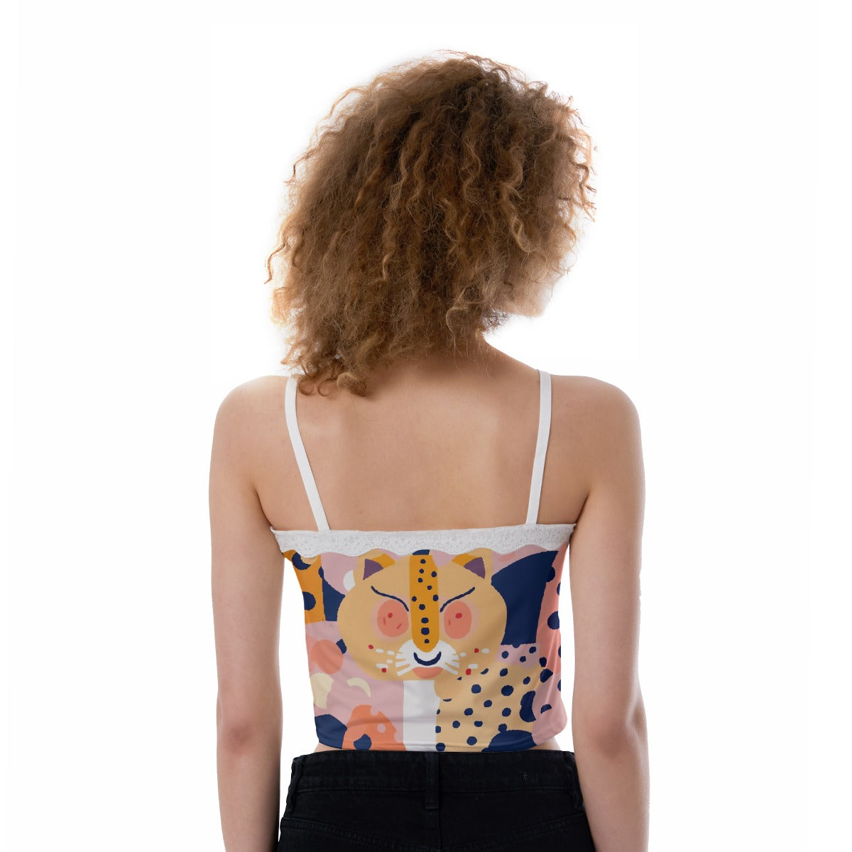 All-Over Print Women's Lace Camisole