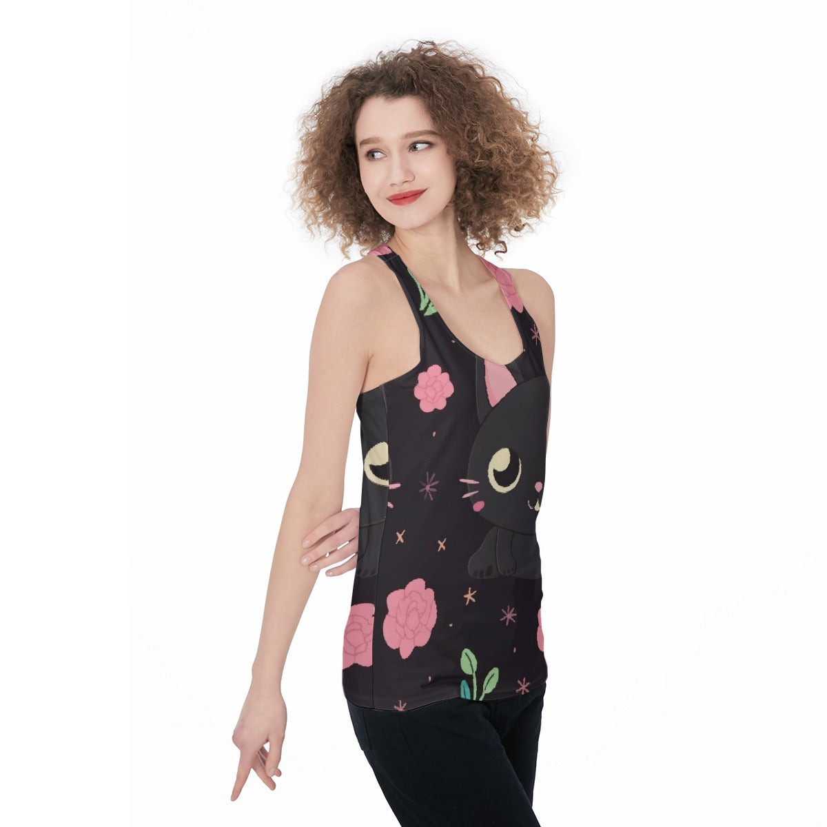 All-Over Print Women's Racerback Tank Top