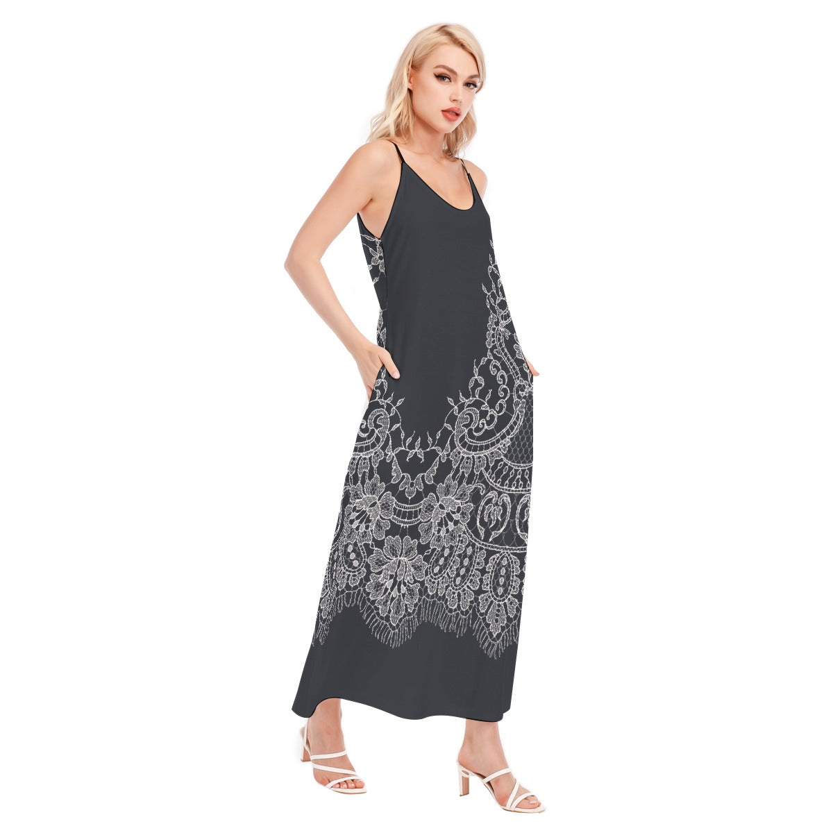 All-Over Print Women's Sling Dress