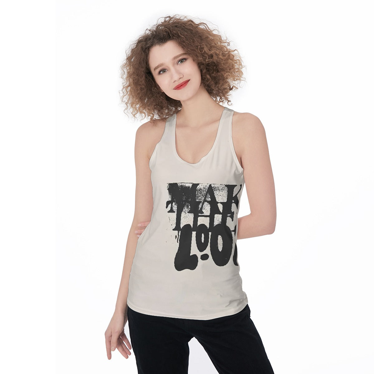 All-Over Print Women's Racerback Tank Top