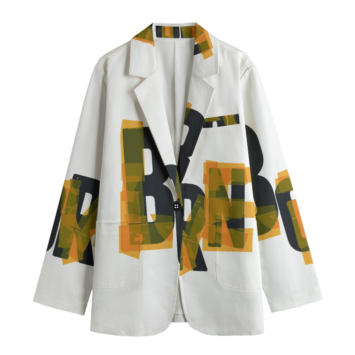 All-Over Print Women's Leisure Blazer