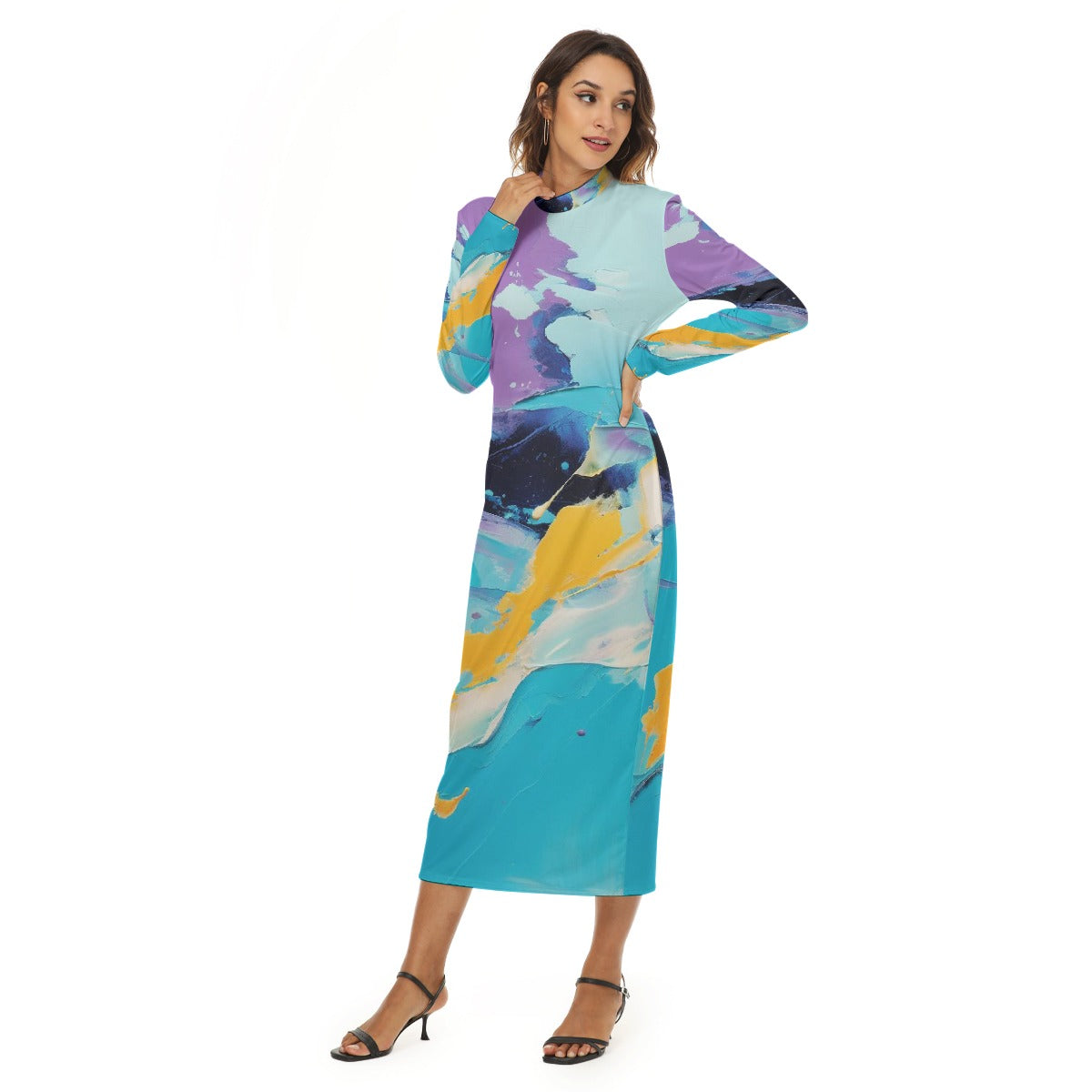 All-Over Print Women's Hip Dress