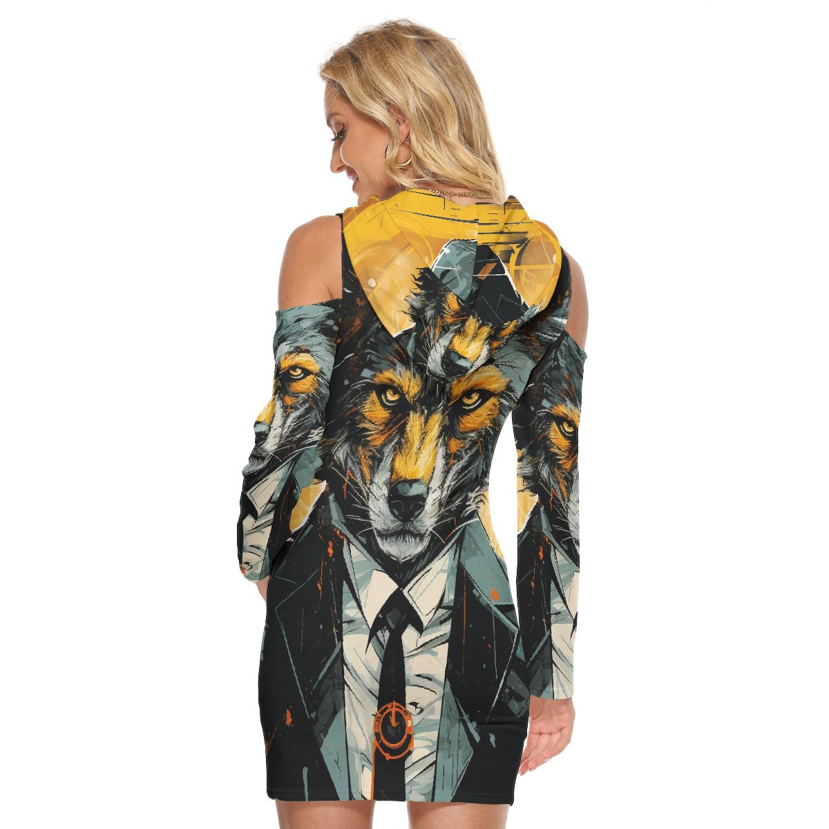 All-Over Print Women's Tight Dress