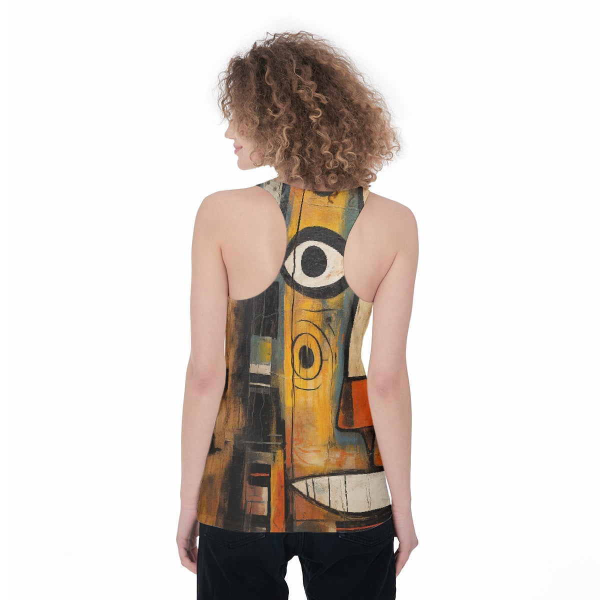 All-Over Print Women's Racerback Tank Top