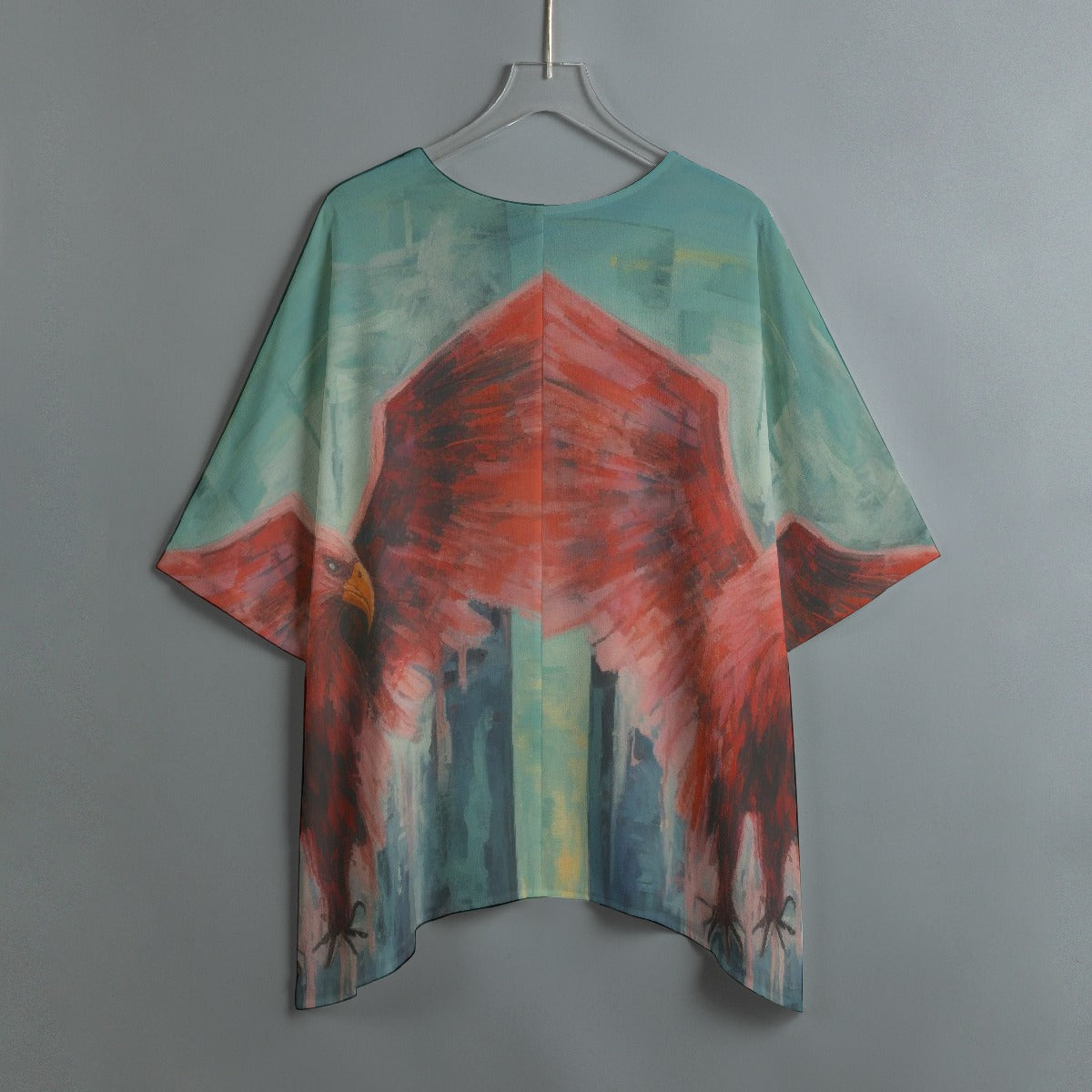 All-Over Print Women's Bat Sleeve Shirt