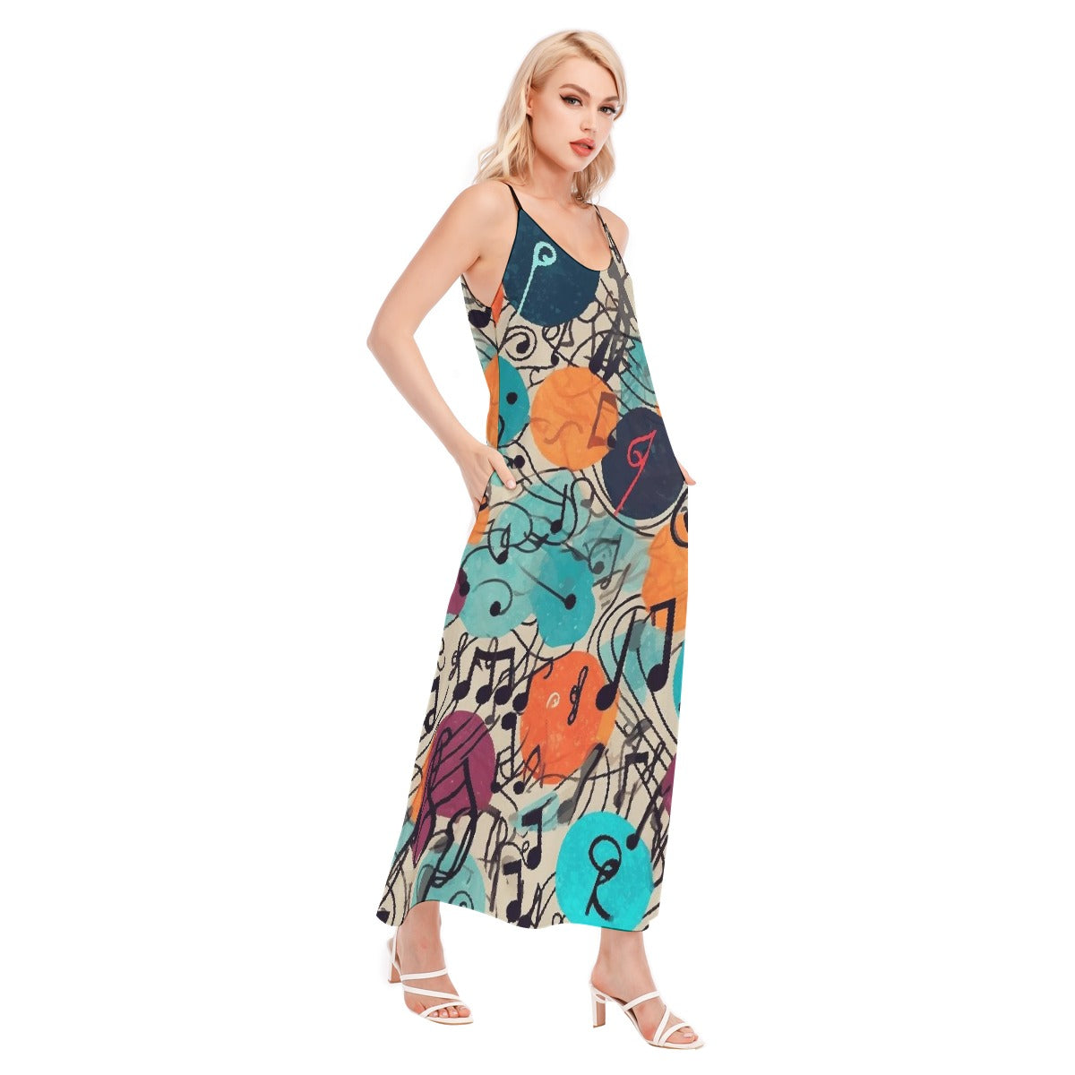 All-Over Print Women's Sling Dress