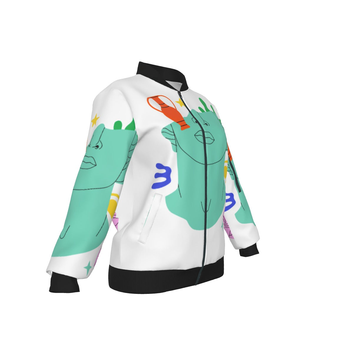 All-Over Print Women's Jacket