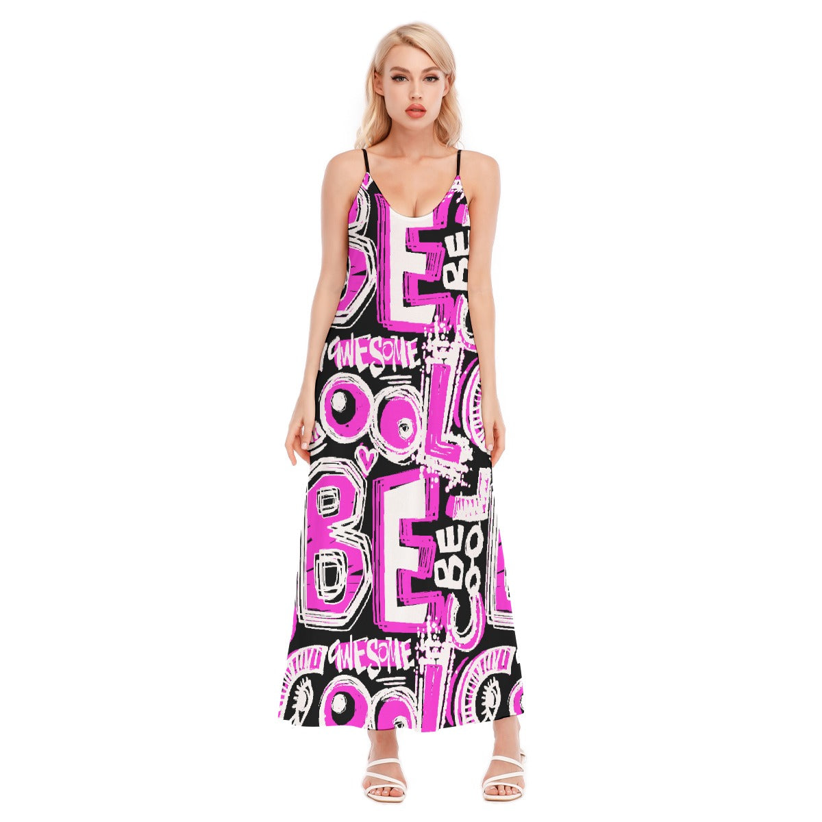 All-Over Print Women's Sling Dress