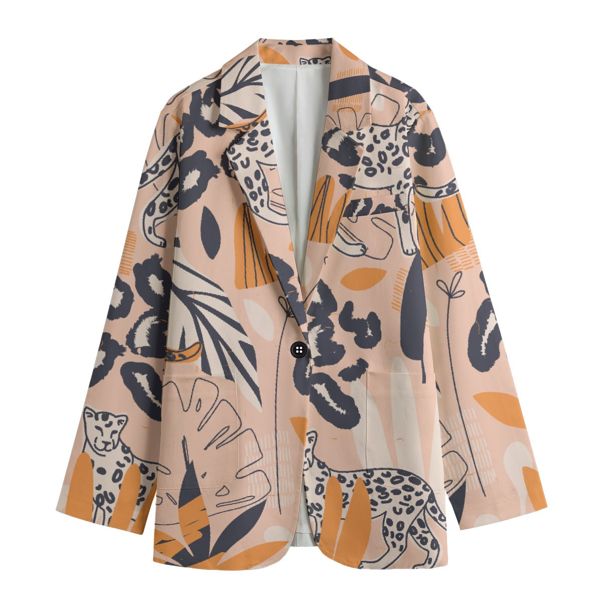 All-Over Print Women's Leisure Blazer