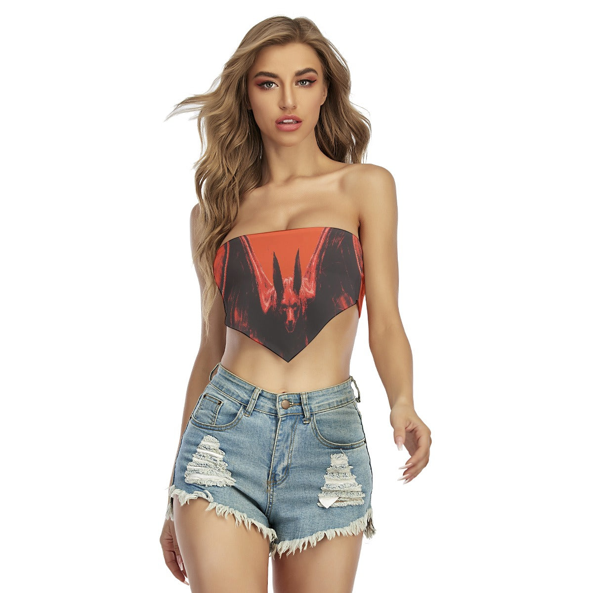 All-Over Print Women's Triangle Tube Top