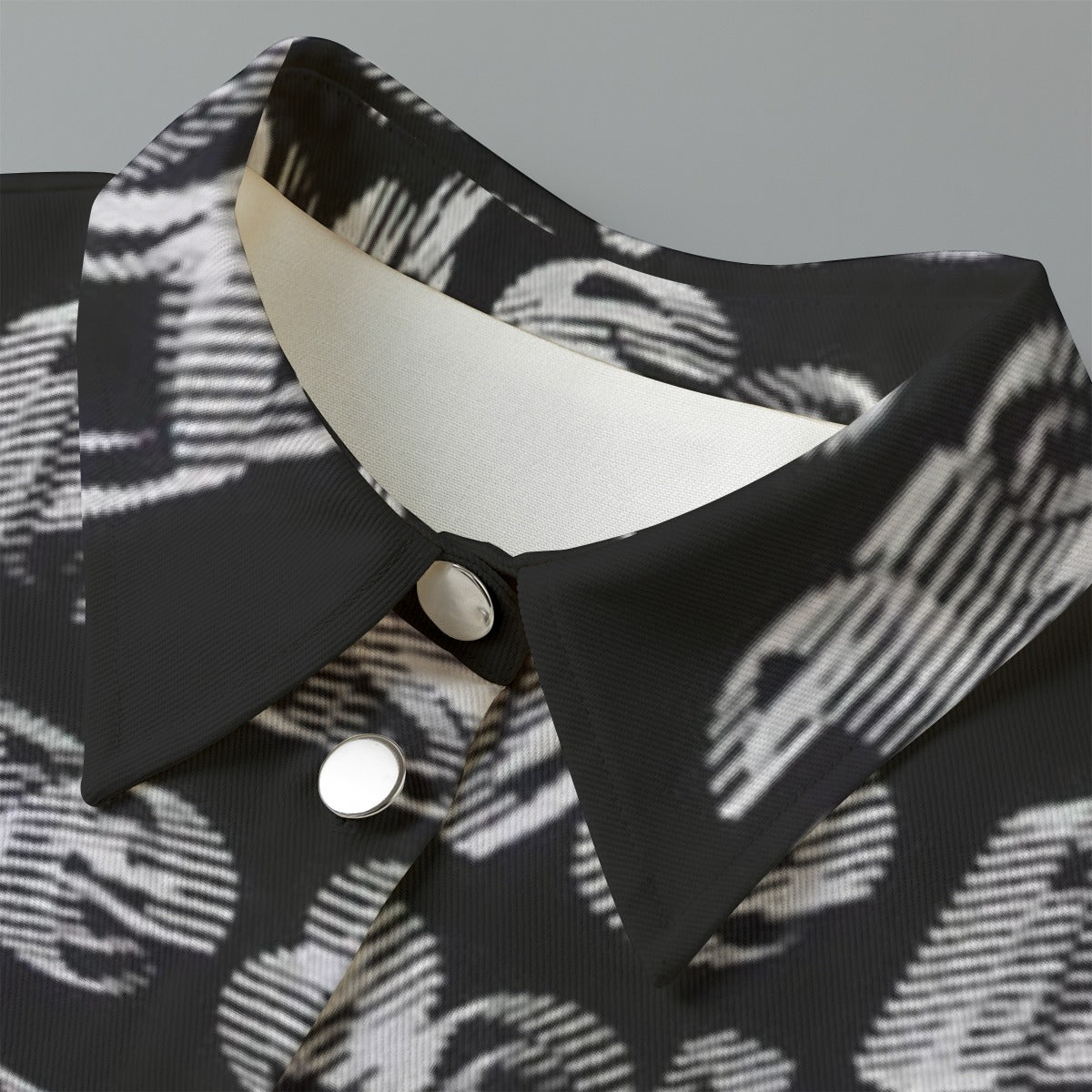 All-Over Print Women's Cropped Jacket | 245GSM Cotton