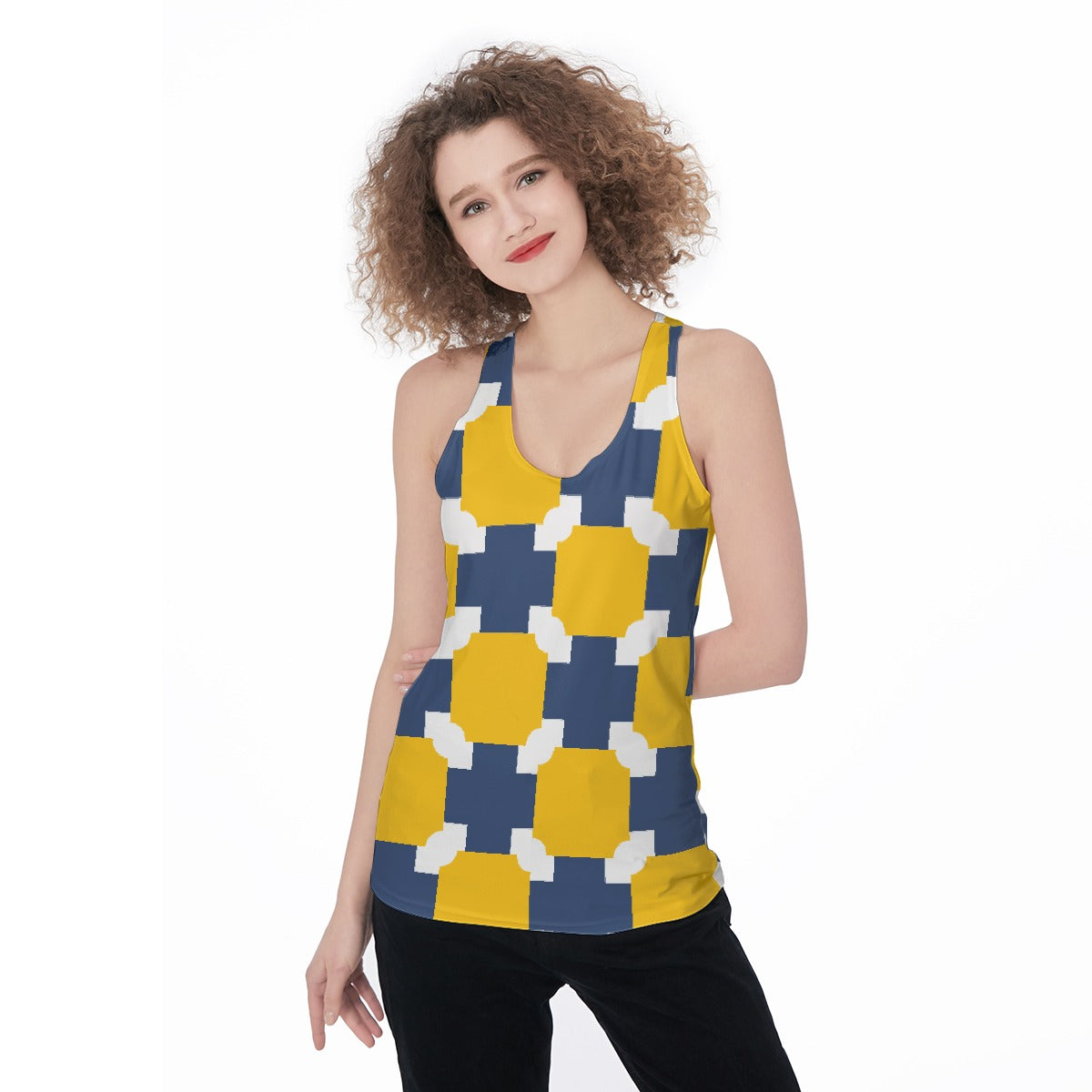All-Over Print Women's Racerback Tank Top
