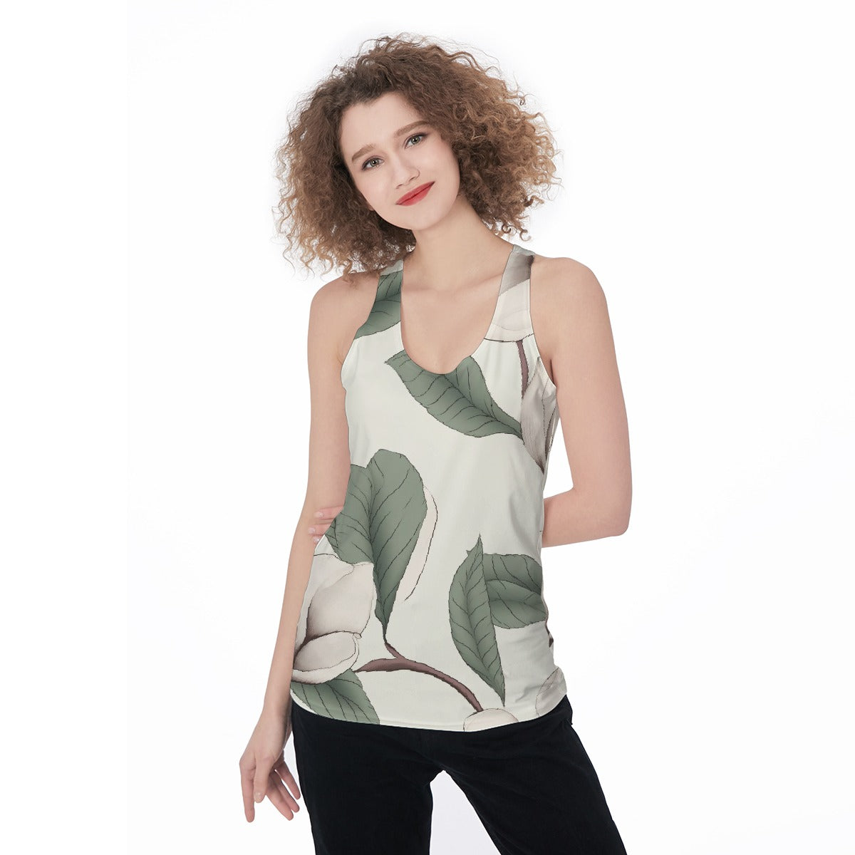 All-Over Print Women's Racerback Tank Top