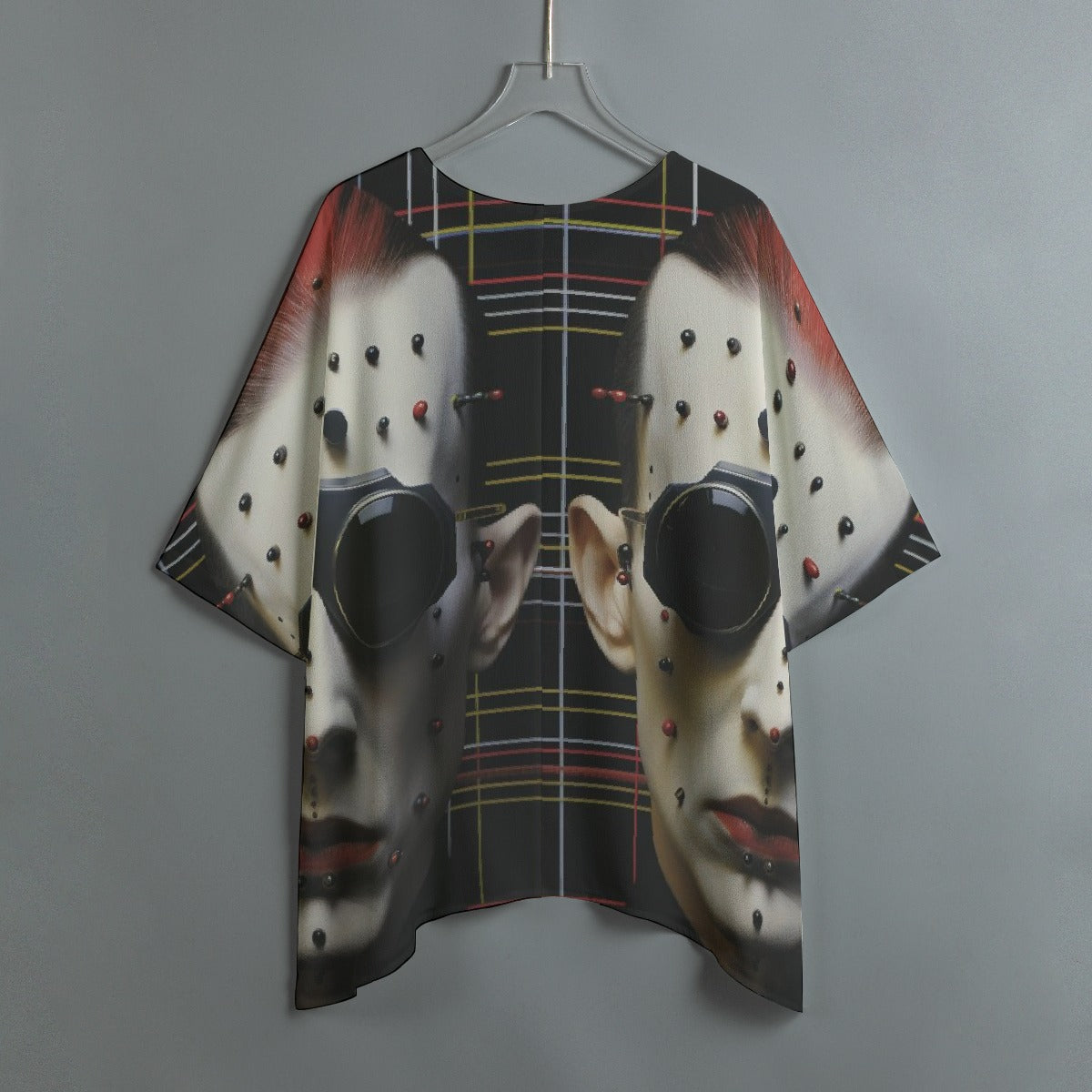 All-Over Print Women's Bat Sleeve Shirt