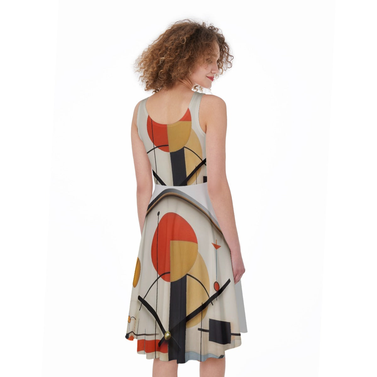 All-Over Print Women's Sleeveless Dress